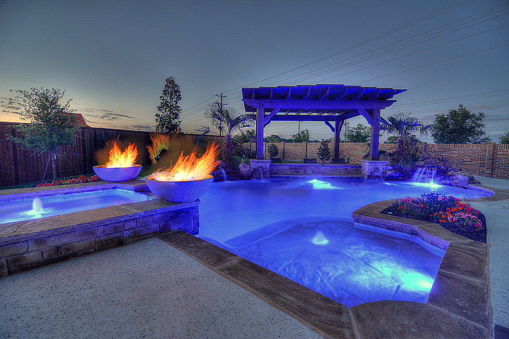 Resort-Style Pool with Spa — Wylie