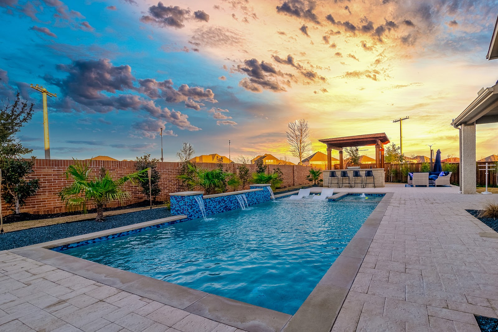 Large Family Pool with Deck — Wylie